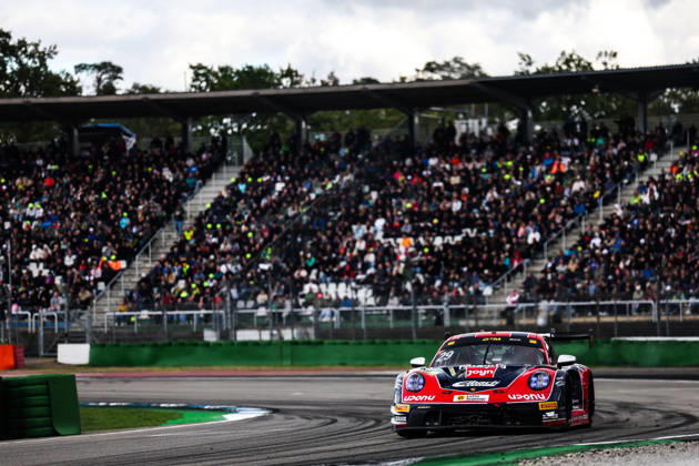 DTM, 15. + 16. Rennen Hockenheim 2026 29 Porsche 911 GT3 R (992), Land Motorsport: Bastian Buus - picture by Gruppe C Photography Sachsenring Hockenheimring Baden-Württemberg Germany Copyright: xGruppexCxPhotographyx