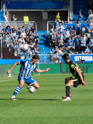 ESP LaLiga EA Sports Deportivo Alavés vs. Atlético Madrid Lucas Boye of Deportivo Alavés during the LaLiga EA Sports match between Deportivo Alavés and Atlético Madrid played at Mendizorroza Stadium in Vitoria-Gasteiz on October 10, 2026, in Spain VITORIA-GASTEIZ, Spain Soccer Copyright: xAgenciaxLOFx