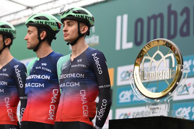 Road cycling, Rad, Radsport, Strasse - Il Lombardia 2026 - Paul Seixas Wins the Monument Solo Paul Seixas won the Monument solo during the ll Lombardia 2026, after attacking 18 km from the finish, making him the youngest winner in the history of the race, on October 10, 2026, in Bergamo, Italy. Photo by Silvia Colombo IPA ABACAPRESS.COM Bergamo Italy Copyright: xIPA ABACAx