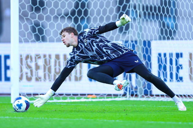 FC Zurich vs. FC Thun, Brack Super League, October 10, 2026, Silas Huber 1, FC Zurich during warm-ups, soccer, Brack Super League, FC Zurich vs. FC Thun, October 10, 2026, Letzigrund Stadium, Zurich, Switzerland; Zurich, Letzigrund Stadium, Zurich, Switzerland