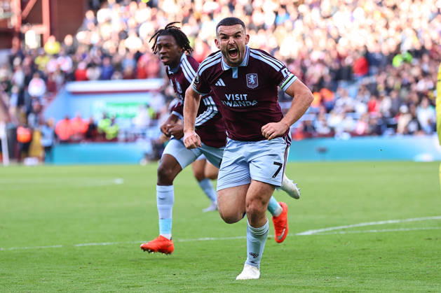 Aston Villa v Brentford, Premier League John McGinn of Aston Villa celebrates his goal making it 2-1 during the Aston Villa v Brentford Premier League match at Villa Park, Birmingham, England on 10 October 2026 Credit: Ryan Crockett Every Second Media Editorial use only. All images are copyright Every Second Media Limited. No images may be reproduced without prior permission. All rights reserved. Premier League and Football League images are subject to licensing agreements with Football DataCo Limited. see https: www.football-dataco.com Copyright: xIMAGO EveryxSecondxMediax ESM-2212-0084 RyanxCrockettx xEveryxSecondxMediax