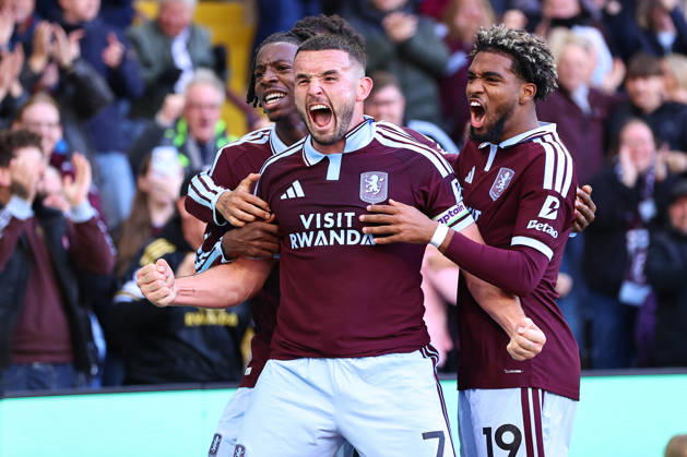 Aston Villa v Brentford, Premier League John McGinn of Aston Villa celebrates his goal making it 2-1 during the Aston Villa v Brentford Premier League match at Villa Park, Birmingham, England on 10 October 2026 Credit: Ryan Crockett Every Second Media Editorial use only. All images are copyright Every Second Media Limited. No images may be reproduced without prior permission. All rights reserved. Premier League and Football League images are subject to licensing agreements with Football DataCo Limited. see https: www.football-dataco.com Copyright: xIMAGO EveryxSecondxMediax ESM-2212-0092 RyanxCrockettx xEveryxSecondxMediax