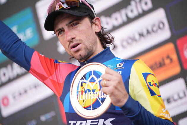 Italy s Giulio Ciccone of Lidl-Trek during the 120th edition of the Il Lombardia, Tour of Lombardy cycling race, a 239 km one day race from Bergamo to Como on October 10, 2026, Italy. Copyright: xMarcoxAlpozzi LaPressex