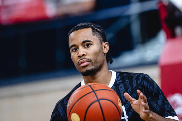 Rostock, Germany, October 10, 2026; easyCredit BBL 2026–2027, Matchday 5: Rostock Seawolves vs. Fitness First Würzburg Baskets. Pictured: Sam Griffin of the Fitness First Würzburg Baskets Copyright: xFotostandx xVoelkerx