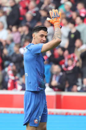FOOTBALL : LOSC Lille vs Le Havre - Ligue 1 - 10 10 2026 Joie de Berke ÖZER (LOSC Lille) apres le but de Dïlane BAKWA (LOSC Lille) lors du match LOSC Lille vs Le Havre, Ligue 1, Decathlon Arena stade Pierre Mauroy, le 10 octobre 2026 - photo Laurent Sanson PsnewZ Copyright: xLaurentxSANSONx xPsnewZx