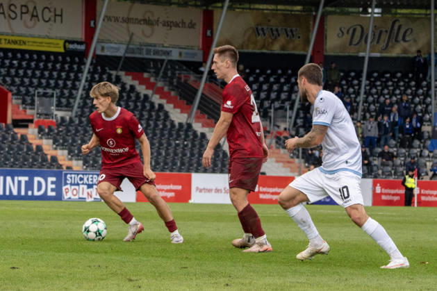 October 10, 2026, xerix, Soccer 3rd Division, SG Sonnenhof Großaspach vs. SV Waldhof Mannheim; Lukas Stoppel, SG Sonnenhof Großaspach, on the ball in Aspach