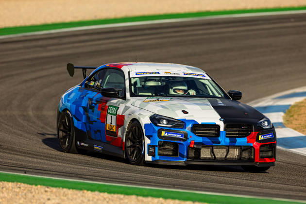 BMW M2 Cup, 9. + 10. Rennen Hockenheim 2026 1 BMW M2 Racing, ADAC BMW M2 Cup VIP: Betty Taube, Michael Bräutigam - picture by Gruppe C Photography Sachsenring Sachsenring Germany Copyright: xGruppexCxPhotographyx