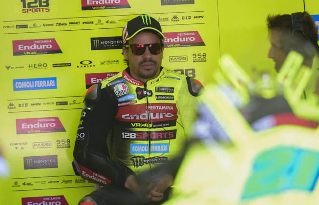 261009 -- LOMBOK, Oct. 9, 2026 -- Pertamina Enduro VR46 Racing Team s Franco Morbidelli of Italy prepares during free practice 1 FP1 at the Pertamina Grand Prix of Indonesia 2026 at Mandalika International circuit in Lombok, Indonesia, Oct. 9, 2026. SPINDONESIA-LOMBOK-MOTOGP-FREE PRACTICE 1 Zulkarnain (SP)INDONESIA-LOMBOK-MOTOGP-FREE PRACTICE 1 IMAGO Zulkarnain imago images 0869044086