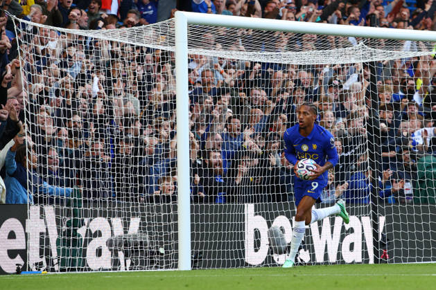 Premier League: Chelsea v AFC Bournemouth LONDON, UK - 10th Oct 2026: Joao Pedro of Chelsea celebrates scoring his side s fourth goal during the Premier League match between Chelsea FC and AFC Bournemouth at Stamford Bridge London Stamford Bridge England United Kingdom Copyright: xCraigxMercerx xPeakxActionxPhotosx