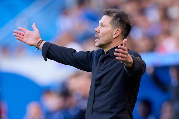 October 10, 2026, Vitoria, Alava, Spain: Diego Pablo Cholo Simeone head coach of Atletico de Madrid reacts during the LaLiga EA Sports match between Deportivo Alaves and Atletico de Madrid at Mendizorrotza on October 10, 2026, in Vitoria, Spain. Deportivo Alaves V Atletico De Madrid - La Liga EA Sports  - ZUMAa181 20261010_zaa_a181_053 Copyright: xRicardoxLarreinax