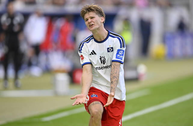 David Moeller Wolfe Hamburger SV HSV 03 Gesture Angry TSG 1899 Hoffenheim vs. Hamburger SV HSV October 10, 2026 DFL regulations prohibit any use of photographs as image sequences and or quasi-videoEO TSG 1899 Hoffenheim vs. Hamburger SV HSV