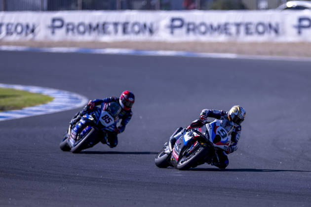 October 10, 2026, Cascais, Lisboa, Portugal: ESTORIL, PORTUGAL - OCTOBER 10: Danilo Petricci of Italy and Rokit BMW Motored WorldSBK Team competes during Race 1 during day two of the World Superbikes Estoril Round at Circuito Estoril on October 10, 2026 in Estoril, Portugal. Cascais Portugal - ZUMAl192 20261010_zsp_l192_010 Copyright: xMiguelxLemosx
