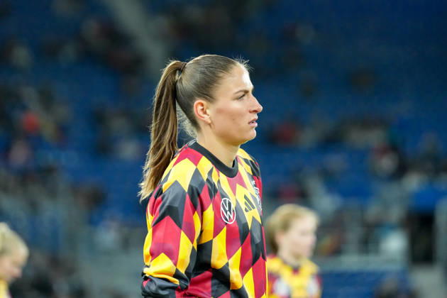 Melissa Kössler Melissa Koessler Germany Women s National Team, 18, Germany, soccer, international match, friendly match, exhibition match, 2026 2027, Germany vs. Australia, October 9, 2026, BBBank Wildpark, Karlsruhe, Karlsruhe, BBBank Wildpark, Baden-Württemberg, Germany Copyright: xArnexAmbergx