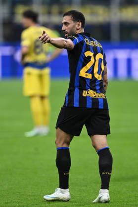 Db Milano 10 10 2026 - campionato di calcio serie A Inter-Parma foto Daniele Buffa Image nella foto: esultanza gol Hakan Calhanoglu 