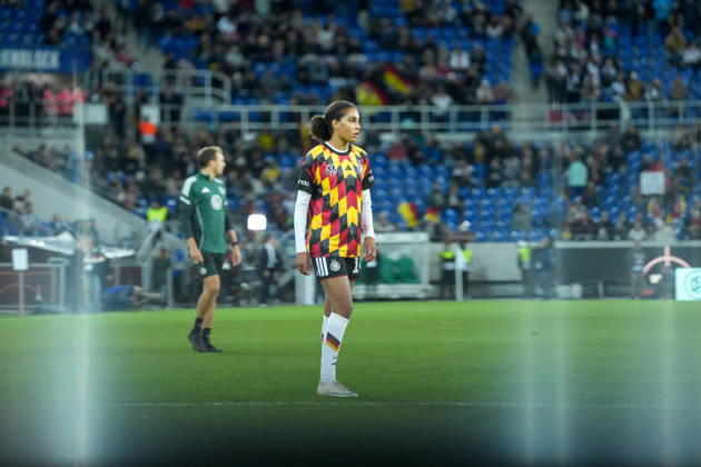 Cora Zicai, Germany Women s National Team, 14, Germany, soccer, international match, friendly match, exhibition match, 2026–2027, Germany vs. Australia, October 9, 2026, BBBank Wildpark, Karlsruhe, Karlsruhe, BBBank Wildpark, Baden-Württemberg, Germany Copyright: xArnexAmbergx