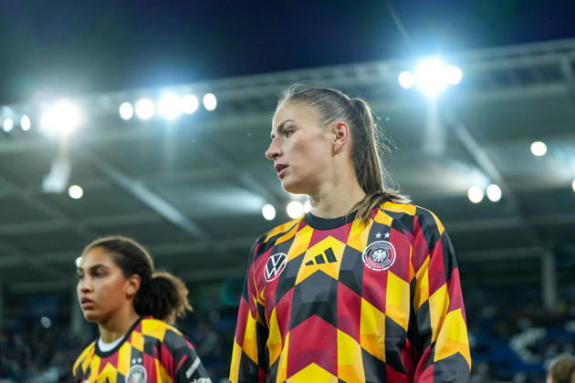 Melissa Kössler Melissa Koessler Germany Women s National Team, 18, Germany, soccer, international match, friendly match, exhibition match, 2026 2027, Germany vs. Australia, October 9, 2026, BBBank Wildpark, Karlsruhe, Karlsruhe, BBBank Wildpark, Baden-Württemberg, Germany Copyright: xArnexAmbergx