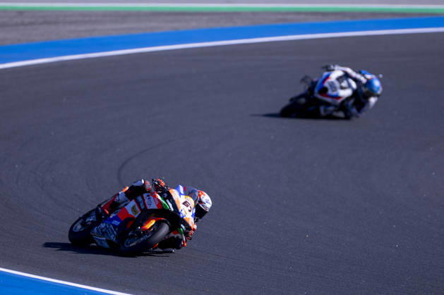 October 10, 2026, Cascais, Lisboa, Portugal: ESTORIL, PORTUGAL - OCTOBER 10: Alberto Surra of Italy and Motocross Racing competes during Race 1 during day two of the World Superbikes Estoril Round at Circuito Estoril on October 10, 2026 in Estoril, Portugal. Cascais Portugal - ZUMAl192 20261010_zsp_l192_021 Copyright: xMiguelxLemosx