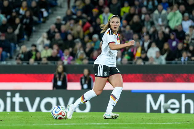 Melissa Kössler Melissa Koessler German Women s National Team, 18 on the Ball, Germany, soccer, international match, friendly match, exhibition match, 2026 2027, Germany vs. Australia, October 9, 2026, BBBank Wildpark, Karlsruhe, Karlsruhe, BBBank Wildpark, Baden-Württemberg, Germany Copyright: xArnexAmbergx