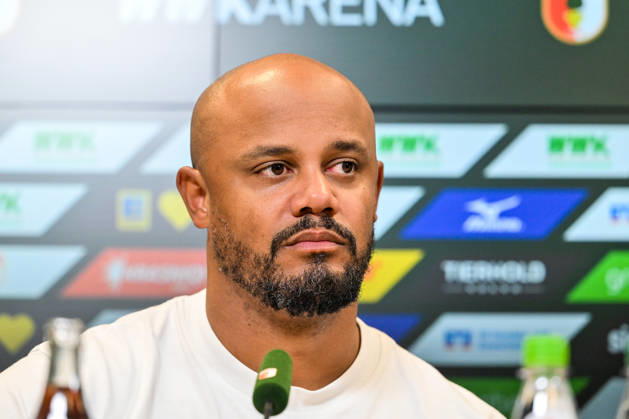 October 10, 2026, GER, Soccer, Men s, Bundesliga 1, Matchday 5, FC Augsburg vs. FC Bayern Munich, Vincent Kompany, Bayern Munich, Post-match press conference, Augsburg WWK Arena, Bayern, Germany Copyright: xNordphotox xHafnerx