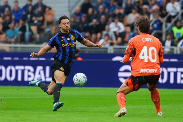 Carlos Augusto of FC Internazionale seen in action during Serie A Enilive 2026 27 football match between FC Internazionale and Parma Calcio 1913. Italy Copyright: xBEAUTIFULxSPORTS Carabellix