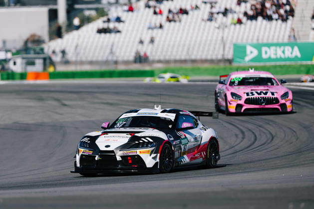 ADAC GT4 Germany, 11. + 12. Rennen Hockenheim 2026 87 Toyota GR Supra GT4 EVO2, CRT Lucas Cartelle, Hudson Schwartz - picture by Gruppe C Photography Sachsenring Germany Copyright: xGruppexCxPhotographyx