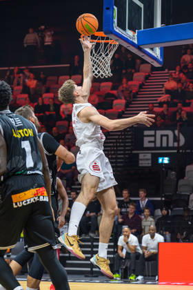 October 10, 2026 Basketball Season 2026–2027 2nd Bundesliga Pro A Matchday 4 Nuremberg Falcons Basketball Club (NBC) vs. Kreisbau Kirchheim Knights AlSch xalxscx Lars Lenke 11, Nuremberg Falcons BC (NBC)
