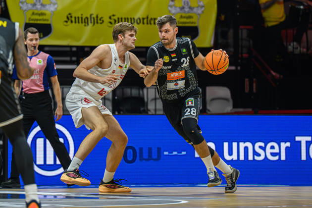 October 10, 2026 Basketball Season 2026–2027 2nd Bundesliga Pro A Matchday 4 Nuremberg Falcons Basketball Club NBC Kreisbau Kirchheim Knights AlSch xalxscx Jarne Jürgens Juergens 21, Nuremberg Falcons BC NBC Nicolas Bretzel 21, Kreisbau Kirchheim Knights