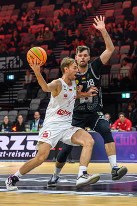 October 10, 2026 Basketball Season 2026–2027 2nd Bundesliga Pro A Matchday 4 Nuremberg Falcons Basketball Club NBC Kreisbau Kirchheim Knights AlSch xalxscx Christian Feneberg 7, Nuremberg Falcons BC NBC Nicolas Bretzel 21, Kreisbau Kirchheim Knights