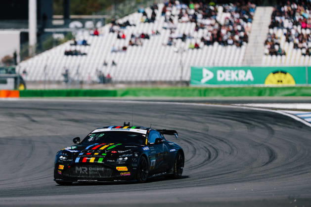 ADAC GT4 Germany, 11. + 12. Rennen Hockenheim 2026 04 Aston Martin Vantage AMR GT4 Evo, EastSide Motorsport: Jan Philipp Springob, Philipp Gogollok - picture by Gruppe C Photography Sachsenring Germany Copyright: xGruppexCxPhotographyx