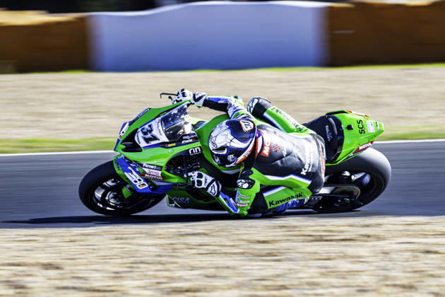 October 10, 2026, Cascais, Lisbon, Portugal: Garrett Gerloff of Kawasaki WorldSBK Team in action during the Race 1 of the FIM Superbike World Championship, WM, Weltmeisterschaft at Circuito Estoril on October 10, 2026 in Cascais, Portugal. Motorsports 2026: WorldSBK - Tissot Estoril Round  - ZUMAr200 20261010_zsp_r200_088 Copyright: xNunoxReisinhox