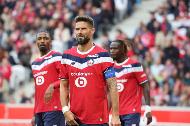 FOOTBALL : LOSC Lille vs Le Havre - Ligue 1 - 10 10 2026 Olivier GIROUD (LOSC Lille) lors du match LOSC Lille vs Le Havre, Ligue 1, Decathlon Arena stade Pierre Mauroy, le 10 octobre 2026 - photo Laurent Sanson PsnewZ Copyright: xLaurentxSANSONx xPsnewZx