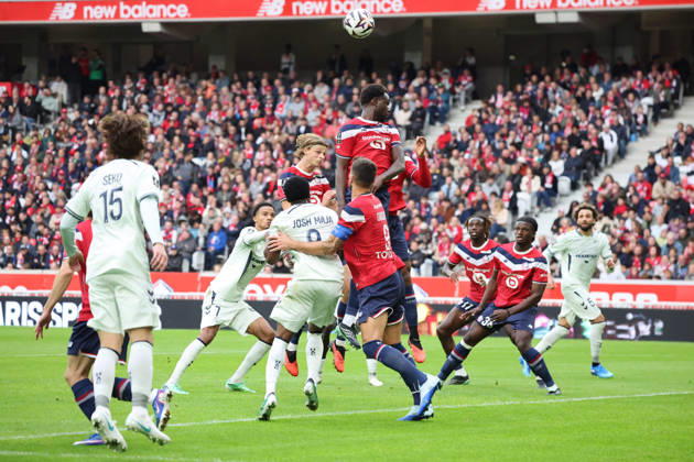 FOOTBALL : LOSC Lille vs Le Havre - Ligue 1 - 10 10 2026 Action du Havre sur le but lillois lors du match LOSC Lille vs Le Havre, Ligue 1, Decathlon Arena stade Pierre Mauroy, le 10 octobre 2026 - photo Laurent Sanson PsnewZ Copyright: xLaurentxSANSONx xPsnewZx
