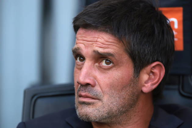 FC Internazionale v Parma Calcio 1913 - Serie A - Season 2026-2027 Milan, Italy, 10th October 2026. Cristian Chivu Head coach of FC Internazionale reacts on the bench prior to kick off in the FC Internazionale vs Parma Calcio 1913 Serie A match at Giuseppe Meazza, Milan. Picture credit should read: Jonathan Moscrop Milan Stadio Giuseppe Meazza Italy