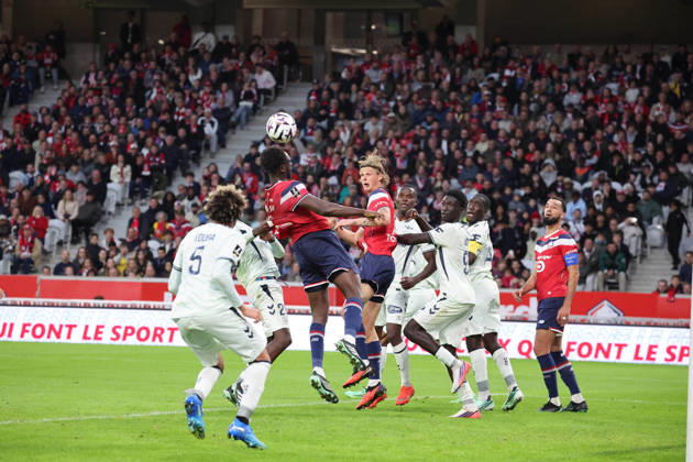 FOOTBALL : LOSC Lille vs Le Havre - Ligue 1 - 10 10 2026 Action du LOSC lors du match LOSC Lille vs Le Havre, Ligue 1, Decathlon Arena stade Pierre Mauroy, le 10 octobre 2026 - photo Laurent Sanson PsnewZ Copyright: xLaurentxSANSONx xPsnewZx