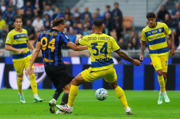 SOCCER - Serie A - Inter - FC Internazionale vs. Parma Calcio Photo by IPA ABACAPRESS.COM89510630 - Francesco Esposito of FC Internazionale in action during the 2026 27 Serie A Enilive soccer match between FC Internazionale and Parma Calcio 1913. Milan Italy Copyright: xIPAxSport ABACAx