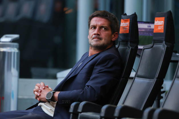 SOCCER - Serie A - Inter - FC Internazionale vs. Parma Calcio Photo by IPA ABACAPRESS.COM89510931 - Cristian Chivu, head coach of FC Internazionale, watches during the Serie A Enilive 2026 27 soccer match between FC Internazionale and Parma Calcio 1913. Milan Italy Copyright: xIPAxSport ABACAx