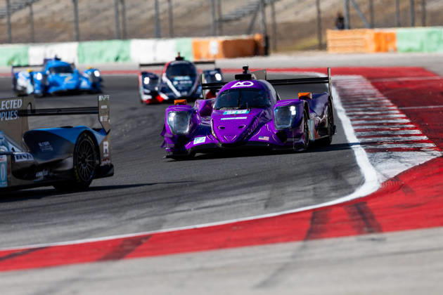 AUTO - ELMS - 4 HOURS OF PORTIMAO 2026 99 HYETT PJ (usa), DELETRAZ Louis (sui), CAMERON Dane (usa), AO by TF, Oreca 07 - Gibson, LMP2 Pro Am, action during the 4 Hours of Portimao 2026, 6th round of the 2026 European Le Mans Series on the Autodromo Internacional do Algarve from October 8 to 10, 2026 in Portimao, Portugal - Copyright: xJoaoxFilipex
