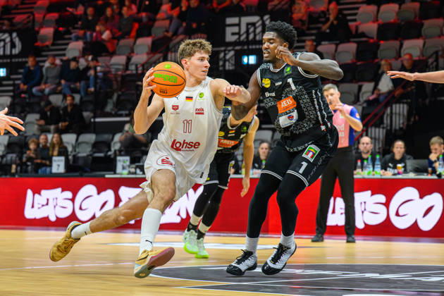October 10, 2026 Basketball Season 2026–2027 2nd Bundesliga Pro A Matchday 4 Nuremberg Falcons Basketball Club NBC Kreisbau Kirchheim Knights AlSch xalxscx Lars Lenke 11, Nuremberg Falcons BC NBC Philip Alston 1, Kreisbau Kirchheim Knights