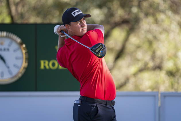 Golf 2026: Open De Espana: Day Three MADRID, SPAIN - OCTOBER 10: Joe Dean of England tees off on day three of the Open de Espana presented by Madrid at Club de Campo Villa de Madrid on October 10, 2026 in Madrid, Spain. Madrid Club de Campo Villa de Madrid Madrid Spain Copyright: xAlbertoxGardinx AGardin_20261010_Golf_Esp_Mad_1572