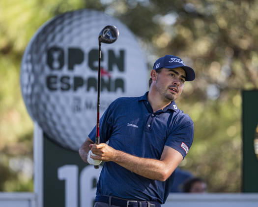 Golf 2026: Open De Espana: Day Three MADRID, SPAIN - OCTOBER 10: Jacob Skov Olesen of Denmark looks on on day three of the Open de Espana presented by Madrid at Club de Campo Villa de Madrid on October 10, 2026 in Madrid, Spain. Madrid Club de Campo Villa de Madrid Madrid Spain Copyright: xAlbertoxGardinx AGardin_20261010_Golf_Esp_Mad_1576