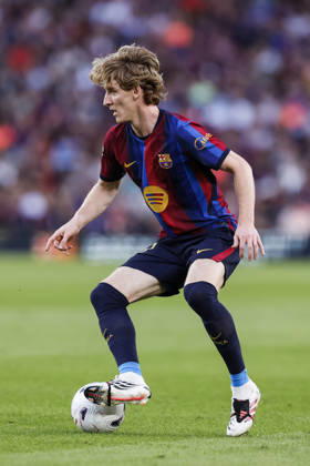 October 10, 2026, Barcelona, Barcelona, Spain: Anthony Gordon of FC Barcelona, Barca in action during the Spanish league, LaLiga EA Sports, football match played between FC Barcelona and Getafe CF at Spotify Camp Nou stadium on October 10, 2026 in Barcelona, Spain. FC Barcelona V Getafe CF - LaLiga EA Sports - ZUMAa181 20261010_zaa_a181_089 Copyright: xJavierxBorregox