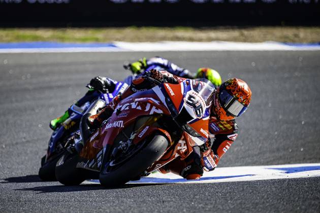 October 10, 2026, Cascais, Lisbon, Portugal: Jake Dixon of Honda HRC in action during the Race 1 of the FIM Superbike World Championship, WM, Weltmeisterschaft at Circuito Estoril on October 10, 2026 in Cascais, Portugal. Cascais Portugal - ZUMAr200 20261010_zsp_r200_078 Copyright: xNunoxReisinhox