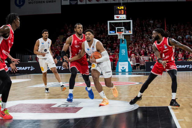 Bamberg, Germany, October 10, 2026; easyCredit BBL 2026–2027, Matchday 5: BMA365 Bamberg Baskets vs. Syntainics MBC; Pictured: Brose Arena, Bavaria Copyright: xFotostandx xSchmittx