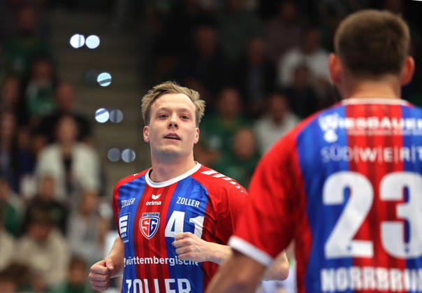 October 10, 2026, Germany, Göppingen, Opel HBL Bundesliga Handball, FRISCH AUF Göppingen vs. SG BBM Bietigheim, Till Hermann (BBM)