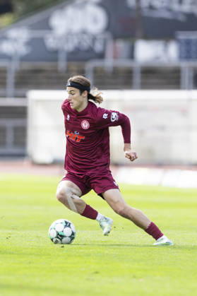 3rd Division, Fortuna Cologne vs. 1. FC Saarbrücken, October 10, 2026, Bennit Bröger, Fortuna Cologne, 38, 3rd Division, Fortuna Cologne vs. 1. FC Saarbrücken, Matchday 8, on October 10, 2026, Südstadion, Cologne DFB regulations prohibit any use of photographs as image sequences and or quasi-video Copyright: xBEAUTIFULxSPORTS Meuselx