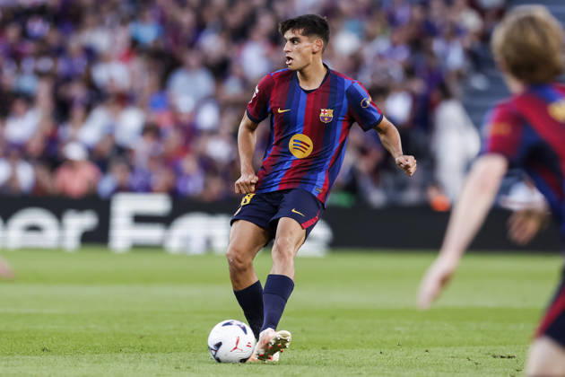 October 10, 2026, Barcelona, Barcelona, Spain: Gerard Martin of FC Barcelona, Barca in action during the Spanish league, LaLiga EA Sports, football match played between FC Barcelona and Getafe CF at Spotify Camp Nou stadium on October 10, 2026 in Barcelona, Spain. Barcelona Spain - ZUMAa181 20261010_zaa_a181_084 Copyright: xJavierxBorregox
