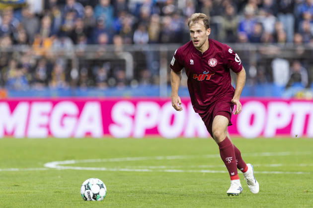 3rd Division, Fortuna Cologne vs. 1. FC Saarbrücken, October 10, 2026, Georg Strauch, Fortuna Cologne, 11; 3rd Division, Fortuna Cologne vs. 1. FC Saarbrücken, Matchday 8, on October 10, 2026, Südstadion, Cologne DFB regulations prohibit any use of photographs as image sequences and or quasi-video Copyright: xBEAUTIFULxSPORTS Meuselx