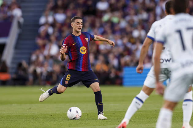 October 10, 2026, Barcelona, Barcelona, Spain: Gavi of FC Barcelona, Barca in action during the Spanish league, LaLiga EA Sports, football match played between FC Barcelona and Getafe CF at Spotify Camp Nou stadium on October 10, 2026 in Barcelona, Spain. FC Barcelona V Getafe CF - LaLiga EA Sports - ZUMAa181 20261010_zaa_a181_097 Copyright: xJavierxBorregox