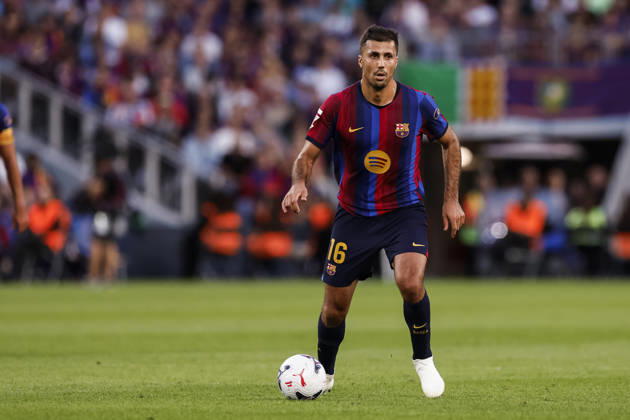 October 10, 2026, Barcelona, Barcelona, Spain: Rodri of FC Barcelona, Barca in action during the Spanish league, LaLiga EA Sports, football match played between FC Barcelona and Getafe CF at Spotify Camp Nou stadium on October 10, 2026 in Barcelona, Spain. FC Barcelona V Getafe CF - LaLiga EA Sports - ZUMAa181 20261010_zaa_a181_098 Copyright: xJavierxBorregox