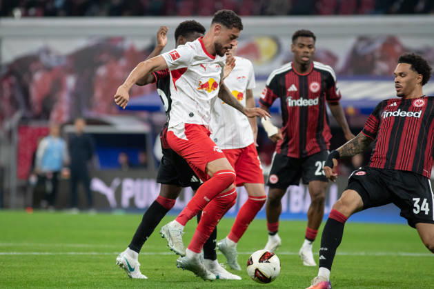 1 German Bundesliga RB Leipzig Eintracht Frankfurt 10 10 2026 Romulo Cardoso da Cruz 40, RB Leipzig LEIPZIG, GERMANY OCTOBER 10 Bundesliga match between RB Leipzig and Eintracht Frankfurt at the Red Bull Arena on Matchday 5 of the 1. Bundesliga on October 10, 2026 in Leipzig, Germany. DFL regulations prohibit any use of photographs as image sequences and or quasi-video. Copyright: xBEAUTIFULxSPORTS JanxKaeferx